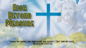 Read more about the article Rich Beyond Measure