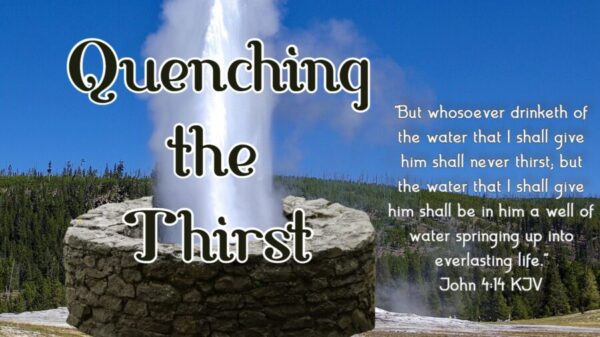Read more about the article Quenching the Thirst