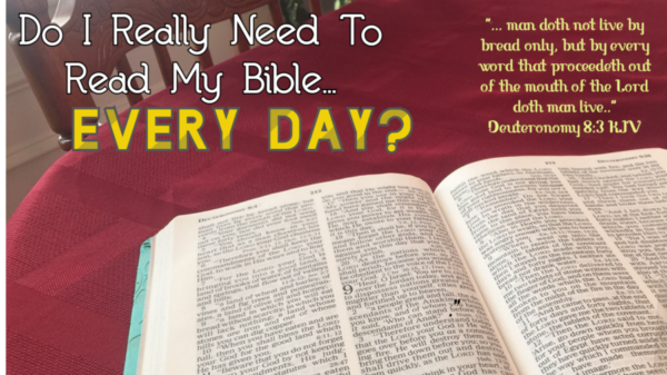 Read more about the article Do I Really Need To Read My Bible Every Day?