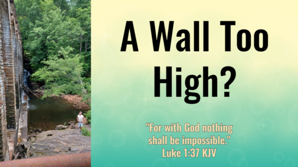 You are currently viewing A Wall Too High?