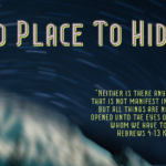 No Place To Hide