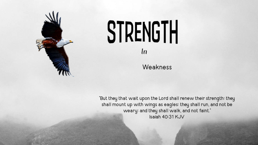 STRENGTH In Weakness