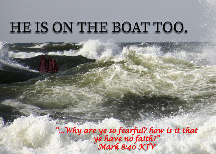 You are currently viewing HE IS ON THE BOAT TOO.