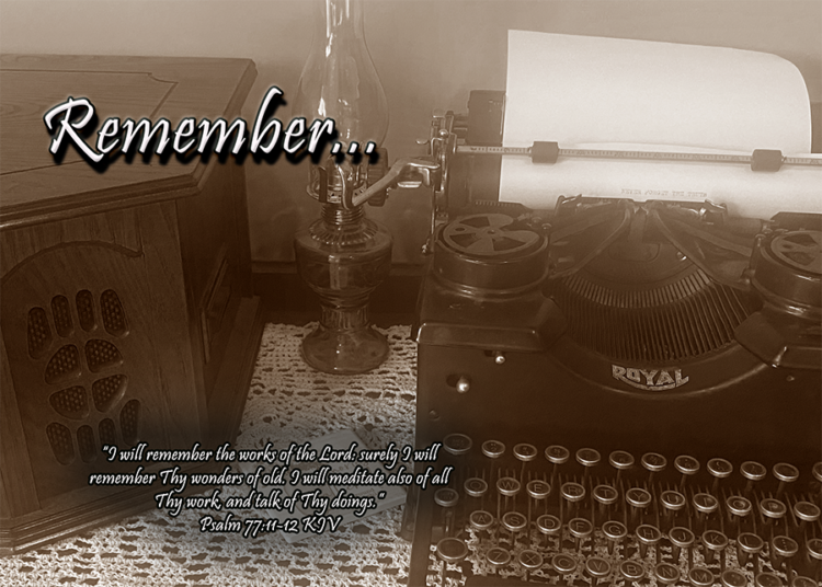 Read more about the article Remember…