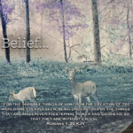 Belief…