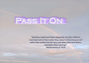 Read more about the article Pass It On